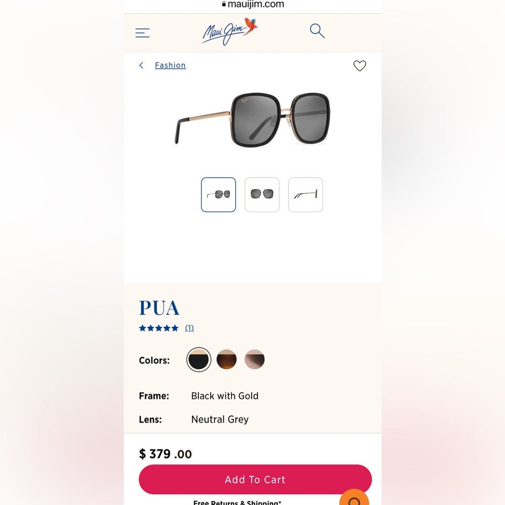 Maui Jim Pua Sunglasses